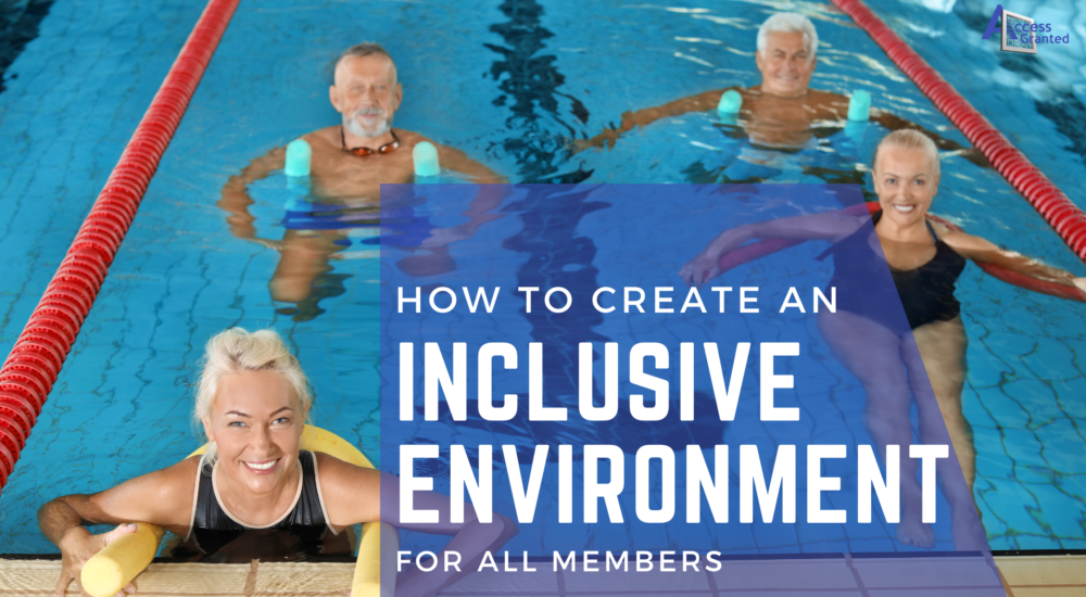 A Group Of Elderly People Enjoy In A Pool.